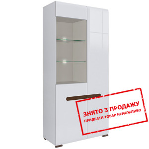 Вітрина Ацтека REG1W1D/21/9 BRW (БРВ) 2-дверна з п...