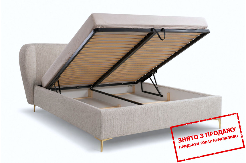 Ліжко (з підйомним механізмом) Perfect Home Аліано / Aliano 160x200 з м'яким ізголів'ям двоспальне