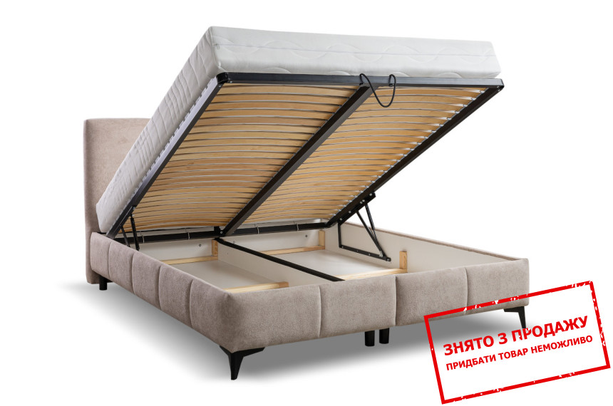 Ліжко (з підйомним механізмом) Perfect Home Атена / Atena 160x200 з м'яким ізголів'ям двоспальне