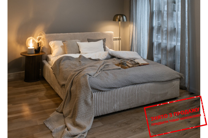 Ліжко (з основою під матрац) Perfect Home Фарезе / Farese 160x200 з м'яким ізголів'ям двоспальне