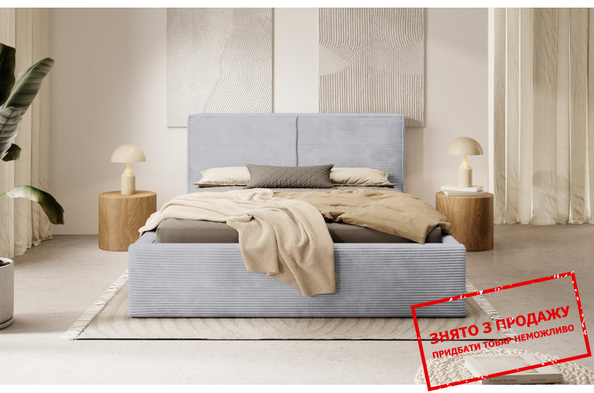 Ліжко (з основою під матрац) Perfect Home Інез / Inez 180x200 з м'яким ізголів'ям двоспальне