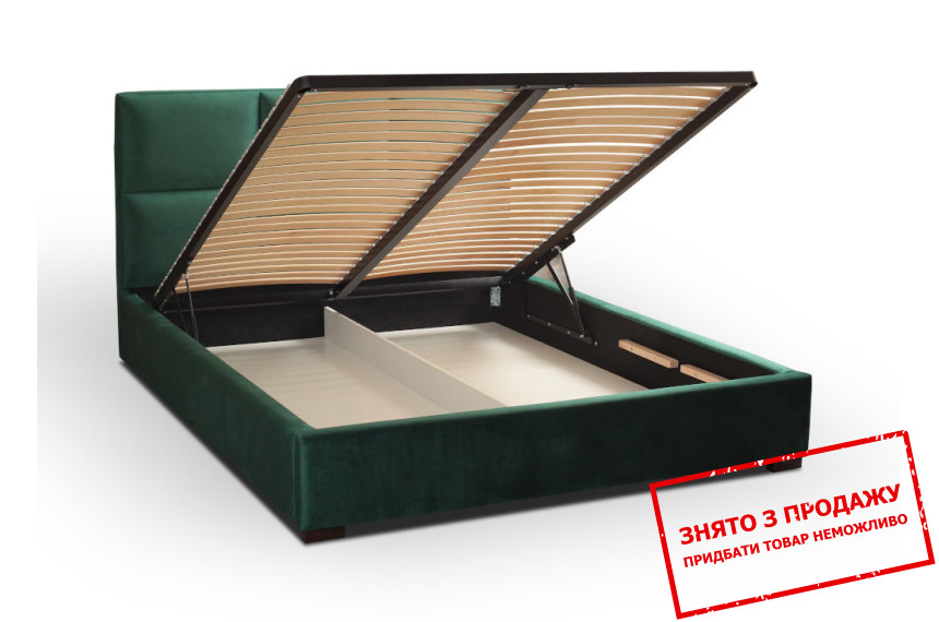 Ліжко (з підйомним механізмом) Perfect Home Отто / Otto 160x200 з м'яким ізголів'ям двоспальне