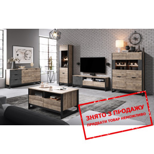 Стінка Perfect Home Арден / Arden A Дуб санд гранж...