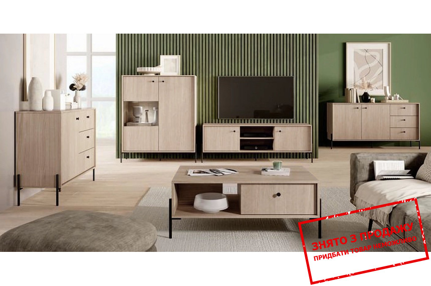 Стінка Perfect Home Сканді / Scandi E Дуб сканді/ялиця сканді