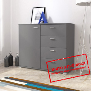 Комод ЕУ / EU Perfect Home 100 1-дверний з 4 шухля...