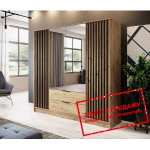 Шафа для одягу Perfect Home Неллі / Nelly 4D 4-две...