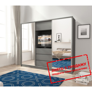 Шафа-купе Perfect Home ТВ / TV 250 3-дверна з дзер...