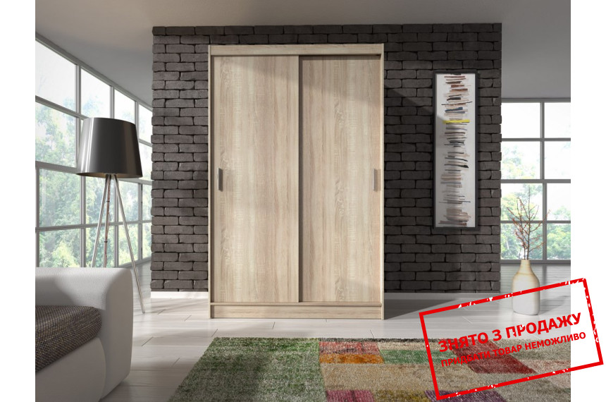 Шафа-купе Perfect Home Вікі / Wiki 150 2-дверна Дуб сонома