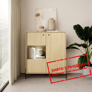Вітрина Perfect Home Сканді / Scandi 2-дверна 2D1W...