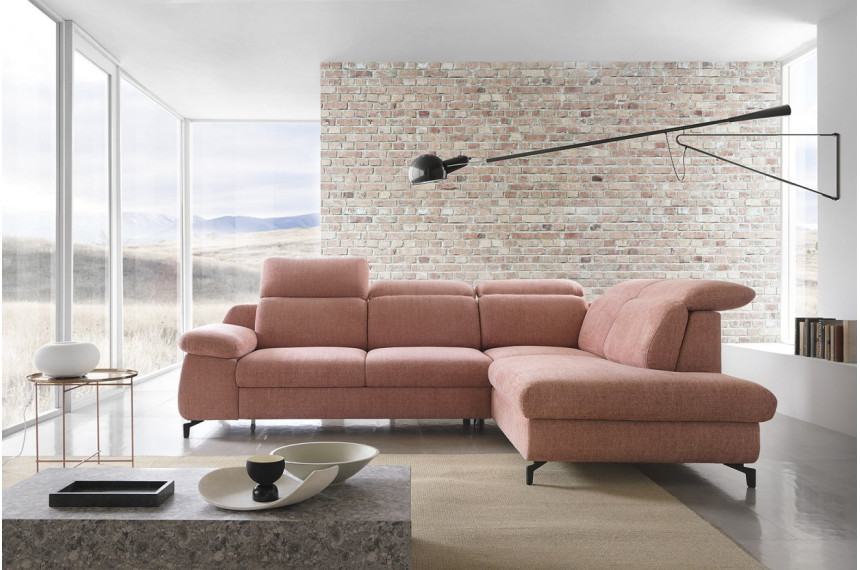 Диван кутовий розкладний КОБРА / COBRA на ніжках Perfect Home Польща