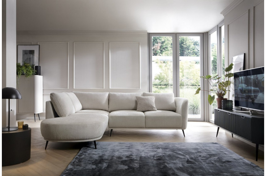 Диван кутовий розкладний СТЕЛЬВІО / STELVIO  на ніжках Perfect Home Польща