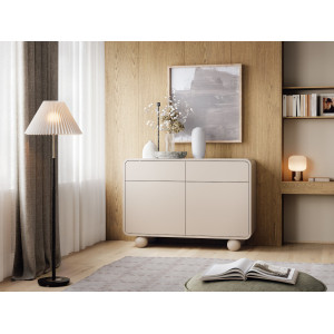 Комод Perfect Home Альбіон / Albion KSZ108 2-дверний з 2 шухлядами Кашемір