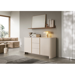 Комод Perfect Home Барі / Bari KSZ168 2-дверний з 3 шухлядами Кашемір