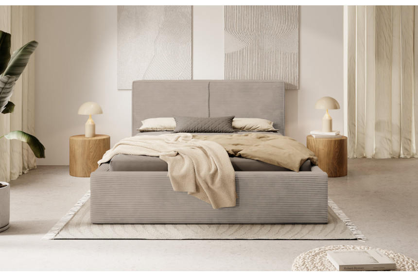Ліжко (з основою під матрац) Perfect Home Інез / Inez 160x200 з м'яким ізголів'ям двоспальне