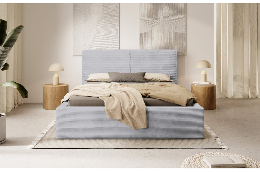 Ліжко (з основою під матрац) Perfect Home Інез / Inez 180x200 з м'яким ізголів'ям двоспальне