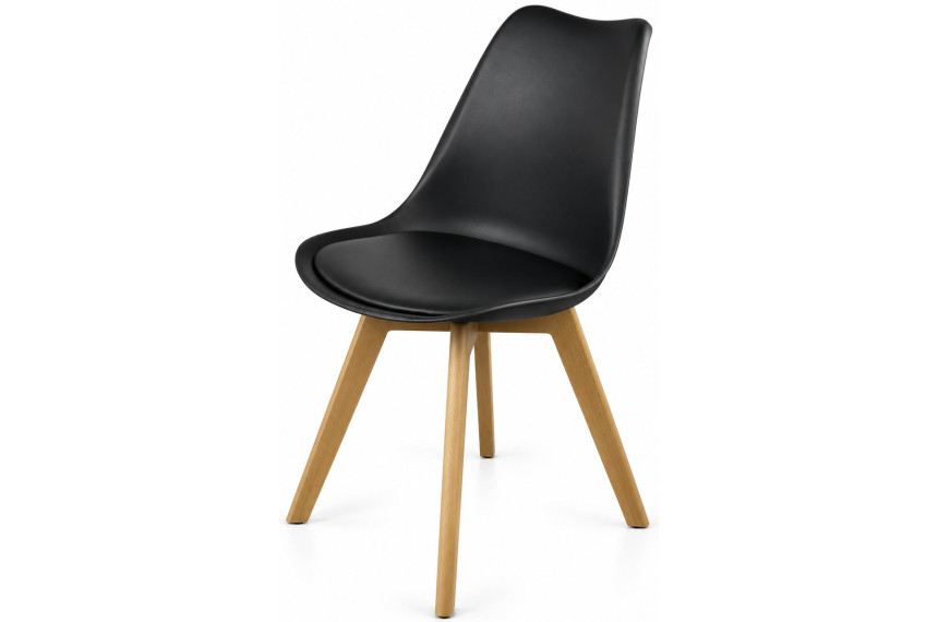 Стілець/крісло в спальню DANA Perfect Home Україна Чорний Black