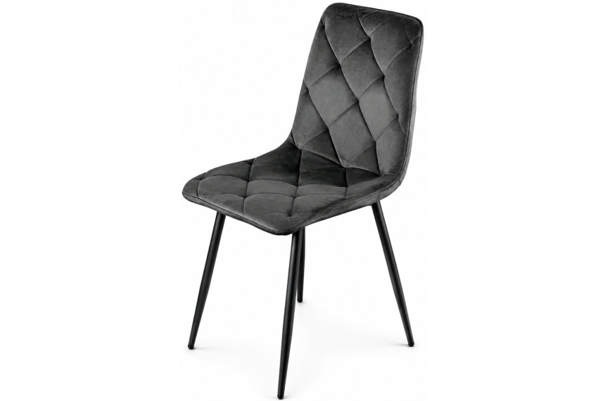 Стілець/крісло в спальню PM-001 Perfect Home Україна Графіт Sic Velluto 19 Graphite