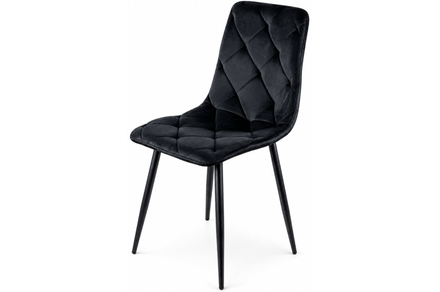 Стілець/крісло в спальню PM-001 Perfect Home Україна Чорний Sic Velluto 20 Black