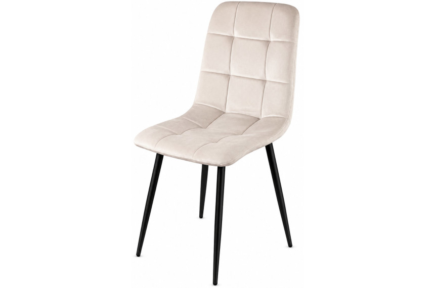 Стілець/крісло для туалетного столика PM-003 Perfect Home Україна Беж Sic Velluto 2 Beige