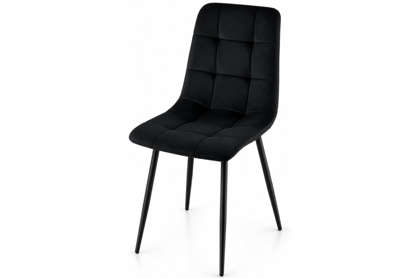 Стілець/крісло для туалетного столика PM-003 Perfect Home Україна Чорний Sic Velluto 20 Black