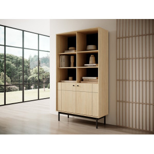 Стелаж Perfect Home Джапанді / Japandi R104 2-двер...
