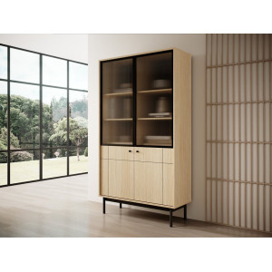 Вітрина Perfect Home Джапанді / Japandi WT104 2-дв...