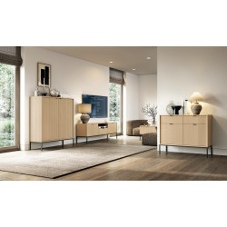 Модульна вітальня Нова / Nova дуб віченца Perfect Home Польща