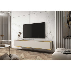 Тумба під телевізор навісна Perfect Home Оро / Oro...