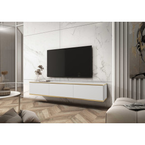 Тумба під телевізор навісна Perfect Home Оро / Oro...