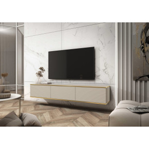Тумба під телевізор навісна Perfect Home Оро / Oro...